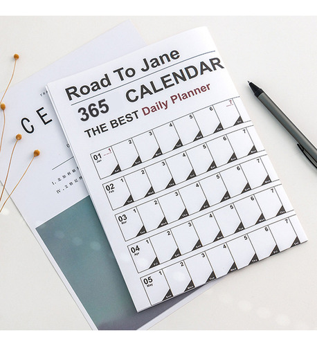 Planificador De Calendario De Pared Grande Para 2024: Anual