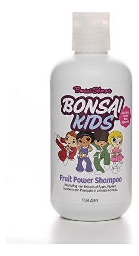 Bonsai Kids Hair Care Champu Con Poder De Fruta 85 Onzas