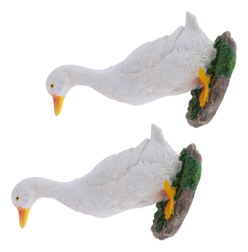 Estatuas De Animales De Resina En Miniatura 2x Adornos De