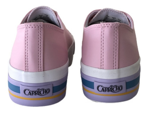 Imagem 2 de 4 de Tênis Lindo Feminino Plataforma Capricho