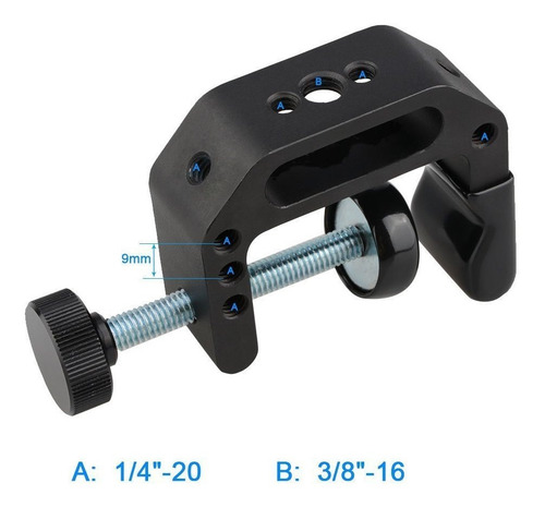 Camvate Universal C-clamp, Aluminio Soporte Montaje De Abraz