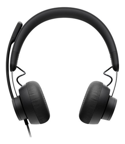 Audifono Alambrico Logitech Zone Wired Teams Color Negro