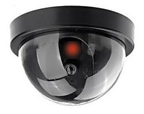 Imagen 2 de 9 de Camara Seguridad Falsa Domo + Led Intermitente Imita Sensor