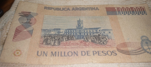 Billete Argentino Antiguo 1000000$