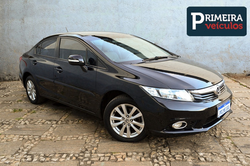 Imagem 2 de 13 de Civic Lxr 2.0 Flex Aut. Top Completão Com Bancos Em Couro