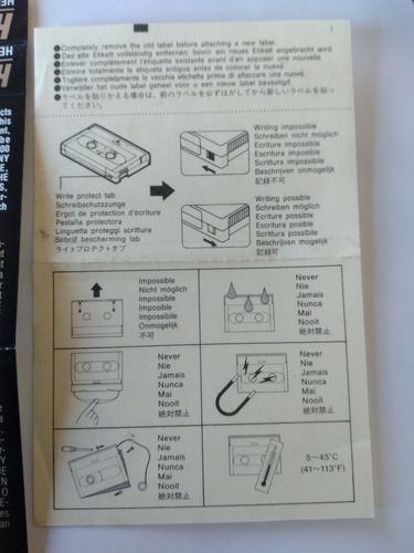 Cassette Maxell -- Hs-4/120s Nuevos Sellados (c2