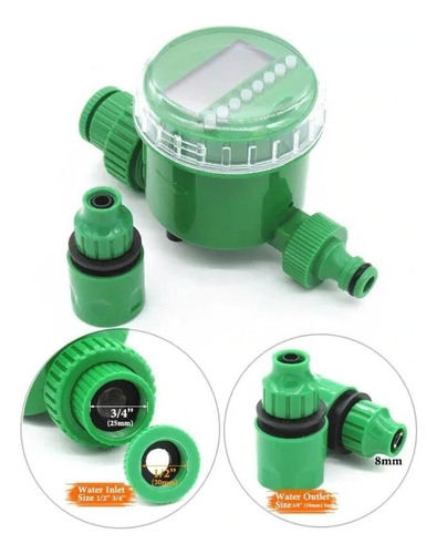 Temporizador Riego Automático Timer Digital Lcd Programador