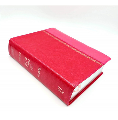 Biblia De Estudio Holman Para Mujer Fucsia/rosado Símil Piel