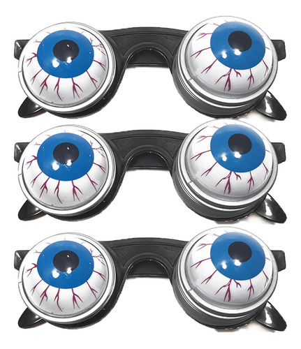 3 Gafas Googly, Gafas Para Globos Oculares, Gafas Divertidas