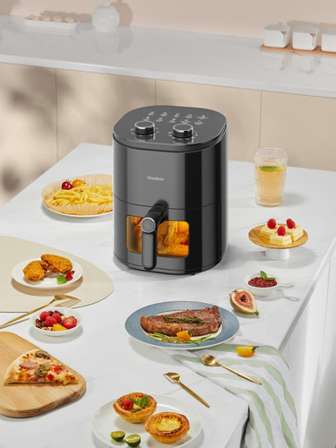 Air Fryer Sem Óleo Duo Analogica 4,2 Litros Com Visor 220v