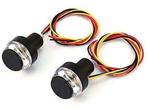 Motorcycle Bar End Led Water Proof Turn Signal Lights L...