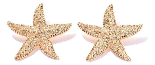 Wcrazye Pendientes De Estrella De Mar Con Forma De Estrella