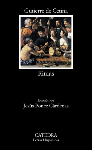 Libro Rimas De Cetina Gutierre De Catedra