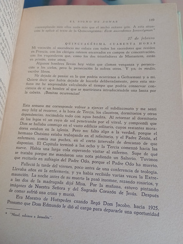 El Signo De Jonas Thomas Merton (Usado)
