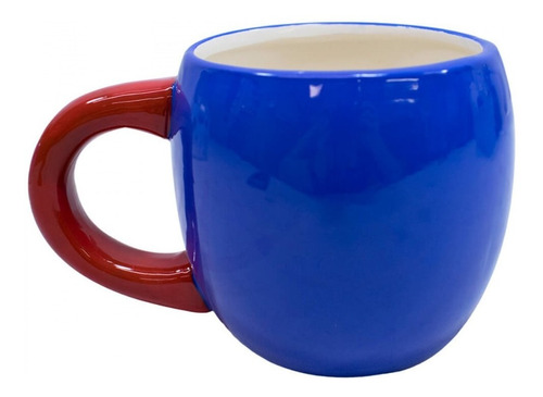 Caneca De Porcelana Grande Dc Super Heróis Super Homem 600ml