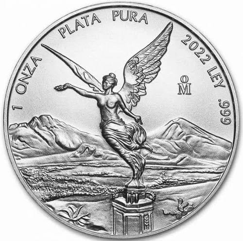 Onza Plata Pura Libertad 2022 En Su Capsula