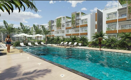 Apartamento En Venta En Brisas De Punta Cana, 2 Habitaciones