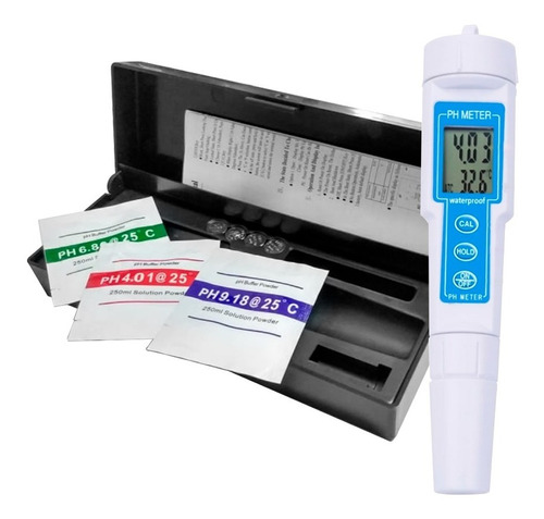 Medidor De Ph Y Temperatura, Peachímetro, Digital Anti Agua