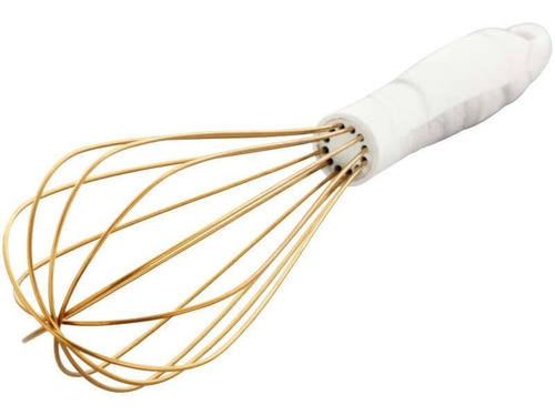 Imagen 1 de 5 de Batidor Acero Inoxidable Dorado Reposteria Wilton Titanweb