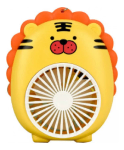 Ventilador De Mano Portatil Con Usb Recargable Con Correa Animalitos Paseo Verano G11-SF-AF93018