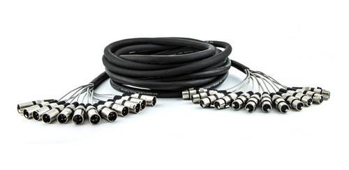 Multicabos Com Conectores Xlr 12 Vias Cirilo Cabos 30m