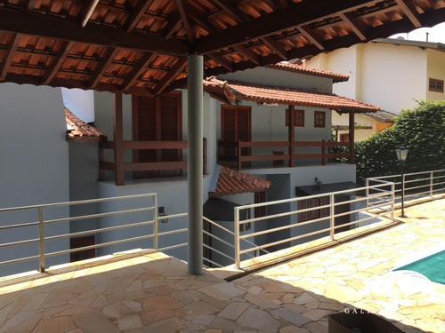 Imagem 1 de 30 de Vende E Aluga Casa Condomínio Residencial Chácara Flora | Jardim Soleil, Valinhos/sp | At: 800m² ac: 399m² 6 Dormitórios 3 Suítes 5 Vagas | Piscina - Ca00505 - 34668497