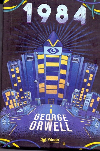 1984 - (capa Dura), De Orwell, George. Editora Vitrola Comercial Em Português