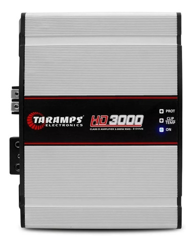 Imagem 2 de 4 de Módulo Som Digital Taramps Hd 3000 W Rms + Potência Ts 400x4