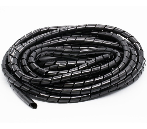 Imagen 1 de 5 de Atrapa Cable Organizador De Cable Espiral 10 Metros X 6mm