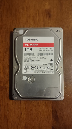 Disco Duro 1tb Toshiba Pc P3000 Hdd