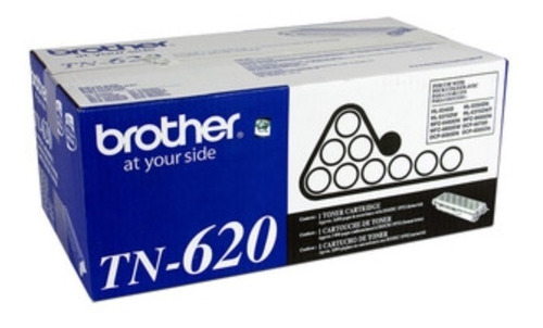 Tóner Brother Tn-620 Negro 3000 Páginas Dcp-8080dn