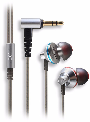 Fiio Ex1 Silver Monitores In Ear De Titaneo Fiio Argentina