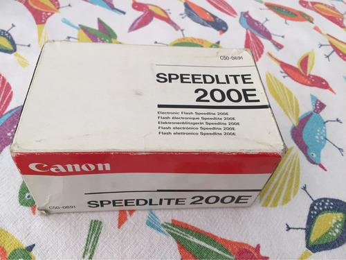 Canon Eos 3000 Qd Kit + Speedlite 200e Como Nueva (Usado)