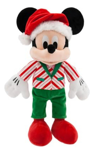 Peluche Mickey  Peluche Navideño Oficial De Mickey Mouse Edi