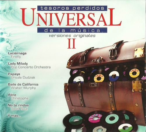 Tesoros Perdidos De La Música Universal Vol 2 | Cd Nuevo