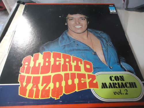 Alberto Vazquez Con Mariachi Vol.2 Album De 3 Discos Lp