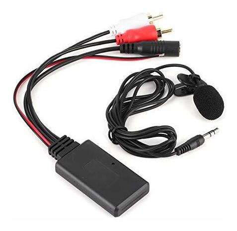 Modulo Aux Bluetooth Vehiculo 2 Rca Cable Adaptador Libr