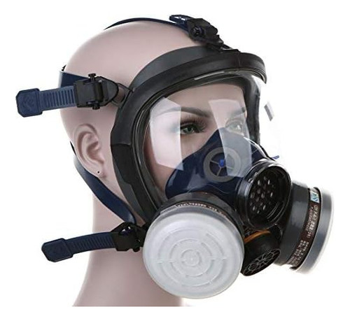 Máscara Respiratoria Completa,máscara Antigás,protección ...