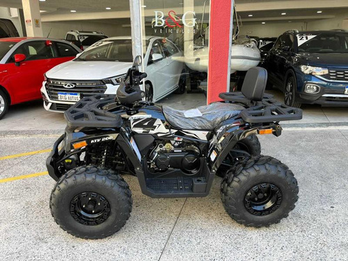 Quadriciclo Shineray Atv-200 0km Com Guincho Elétrico