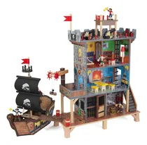 Comprar Sets De Muñeco Juego De Barco De Madera  17 Piezas