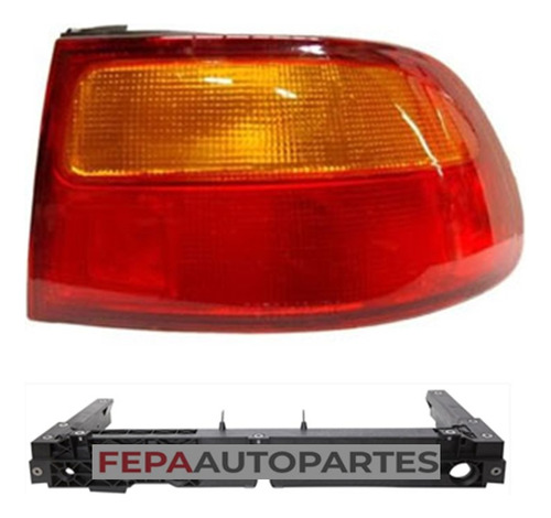 Mica Faro Giro Trasero Honda Civic 92 / 95   