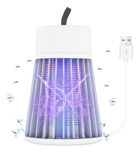 Bug Zapper - Atrapa Insectos Eléctrico Uv Para Moscas, Lámpa