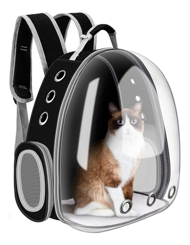 Imagen 7 de 10 de Mochila Bolso Mascotas Perro Gato Transparente Visión Apolo®