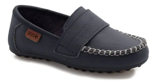 Sapato infantil azul best sale marinho