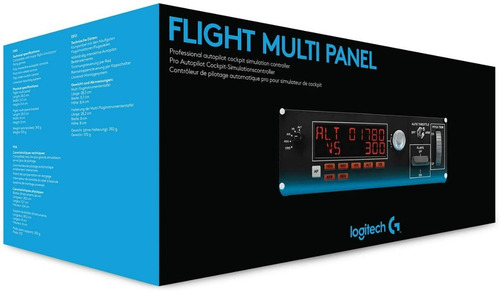 Logitech Saitek Pro Flight Multi Panel Controlador Cabina