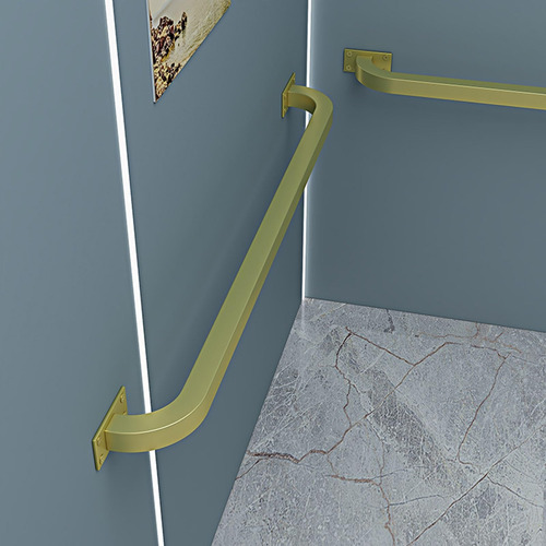 Barandilla Escalera Tubo Metal Pared Hierro Industrial 2 Pie