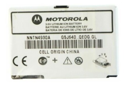 Bateria Motorola Nntn4930a
