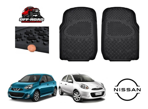 Par Tapetes Big Truck Nissan March 2020 Uso Rudo