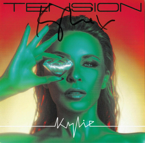 Kylie Minogue - Tension Cd Autografiado Uk