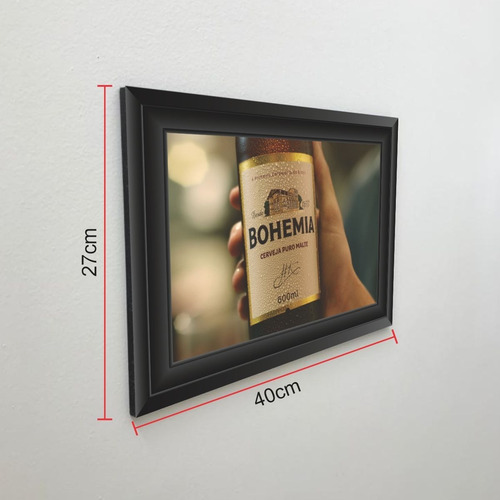 Quadro 40x27 Cerveja Bohemia 1